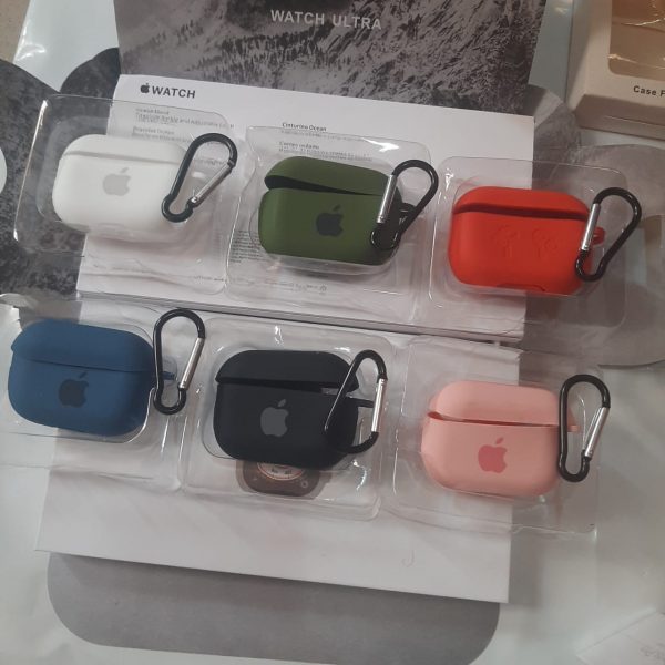 Apple logo Airpod pouch